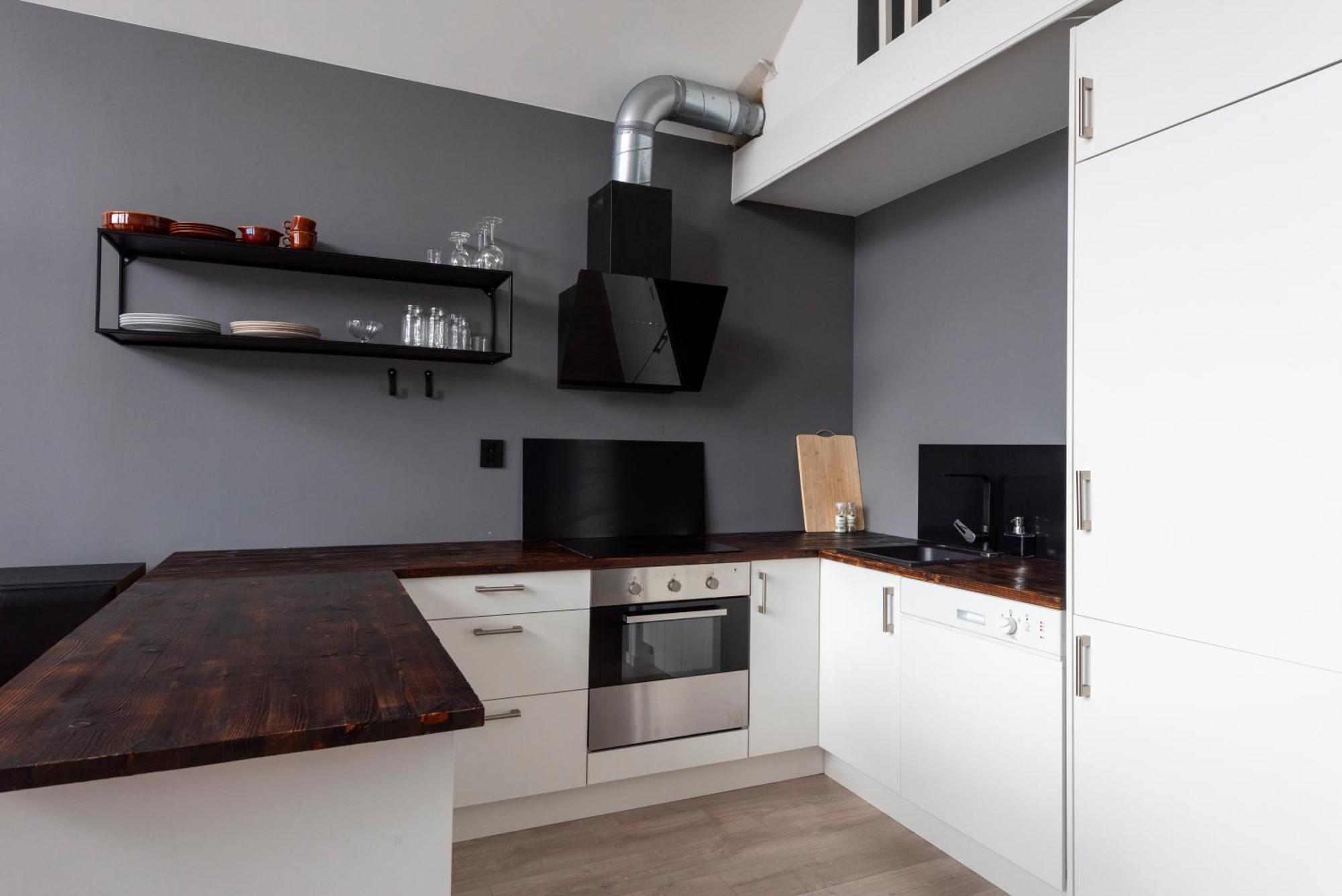 Eidebua Apartment Haug Bagian luar foto